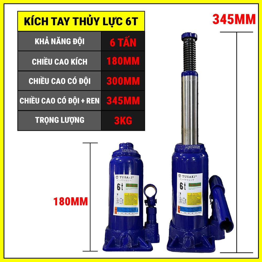 Kích tay thuỷ lực 6 tấn