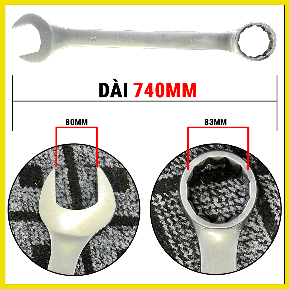 Cờ lê 80mm Thép CRV | TUSAKI