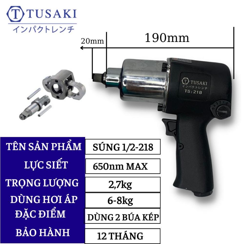 Bộ Súng Siết Bulông 1/2 - TS: 218