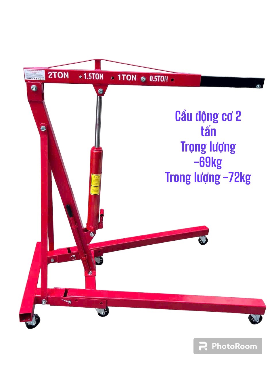cẩu động cơ 2 tấn