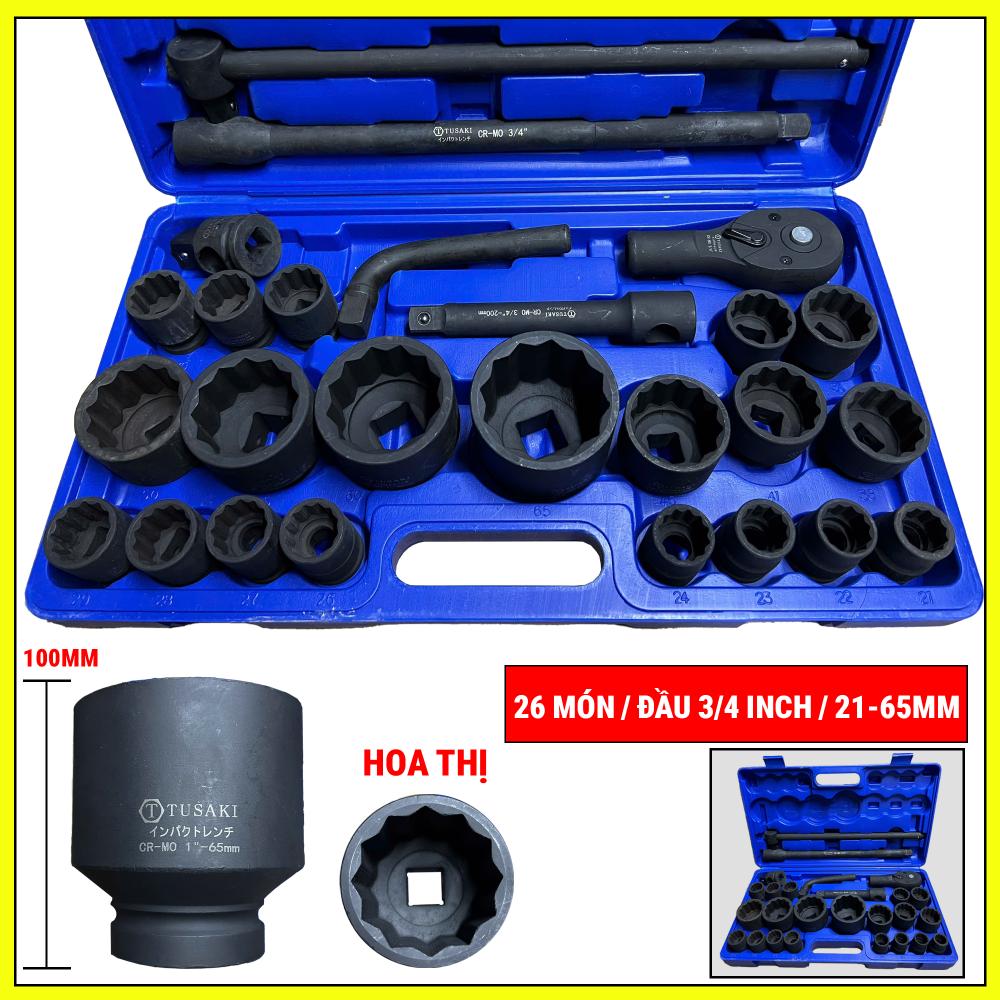 Bộ khẩu hoa thị 3/4-26 món