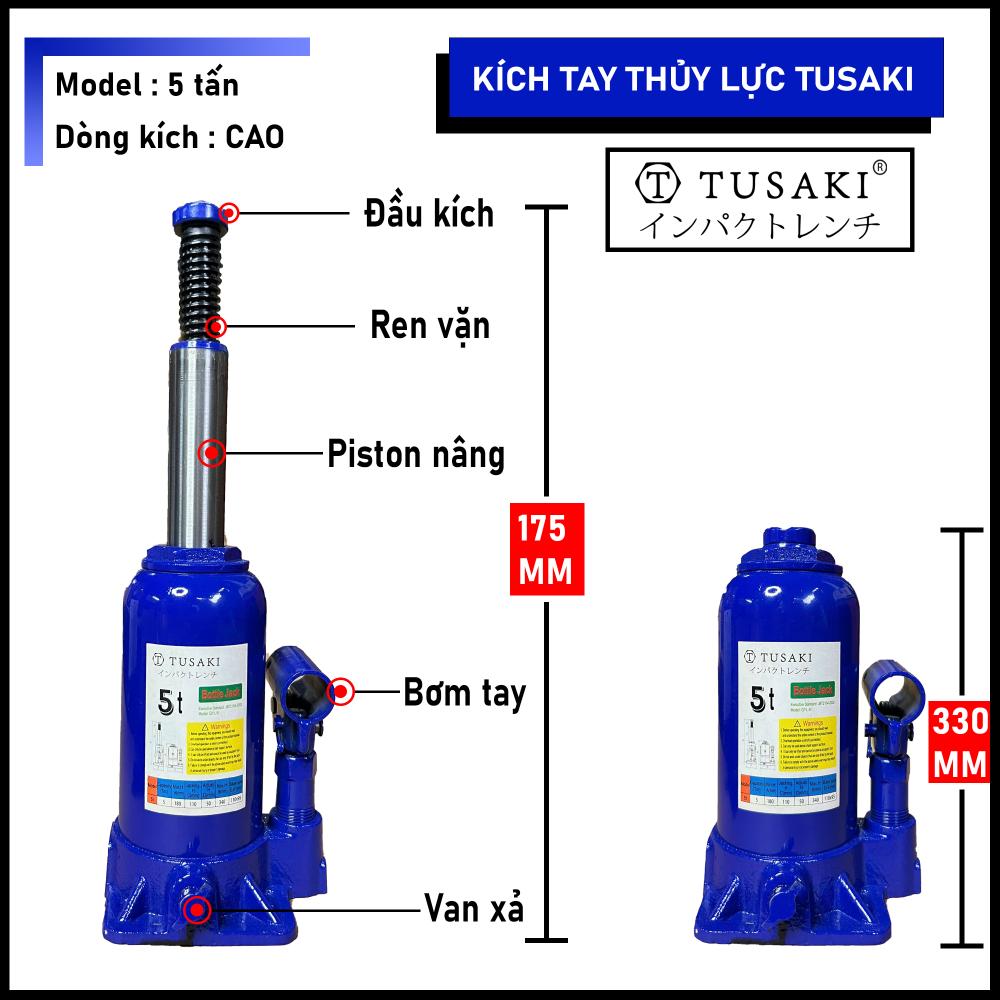 Kích tay thuỷ lực 5 tấn cao