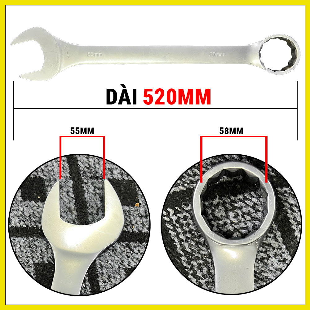 Cờ lê 55mm Thép CRV | TUSAKI