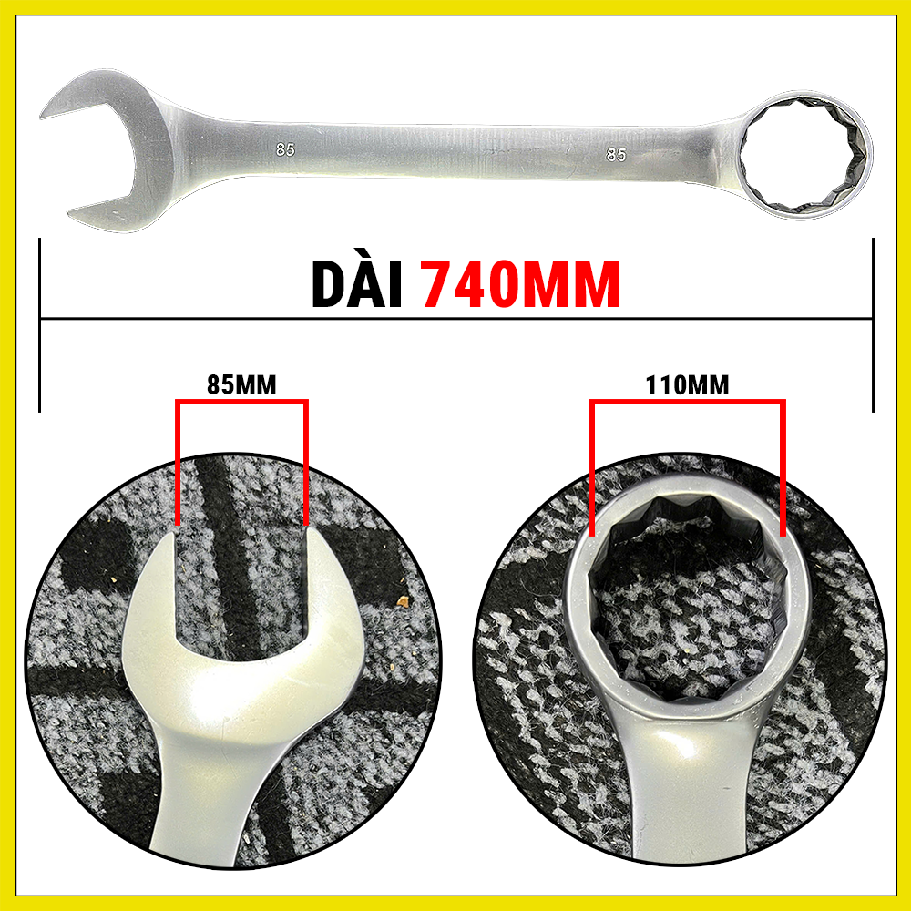 Cờ lê 85mm Thép CRV | TUSAKI