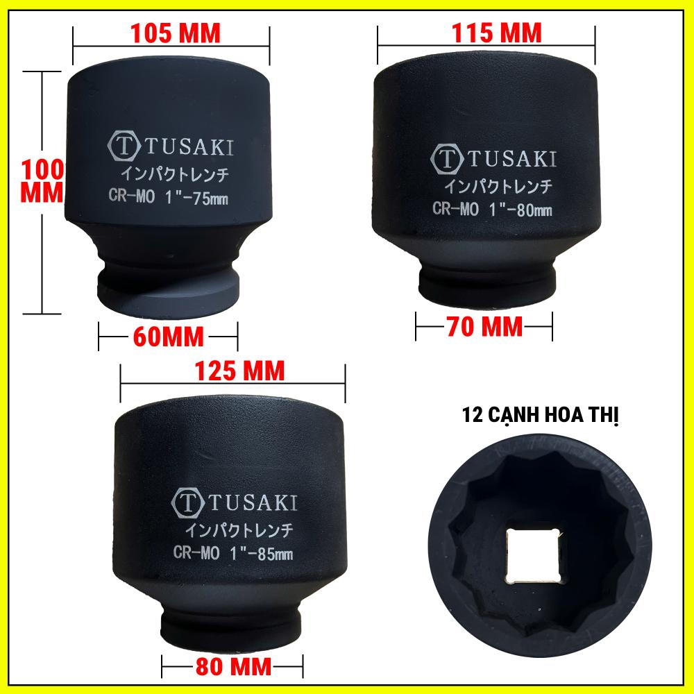 Tuýp 1 inch 75-80-85mm ( hoa thị ) 