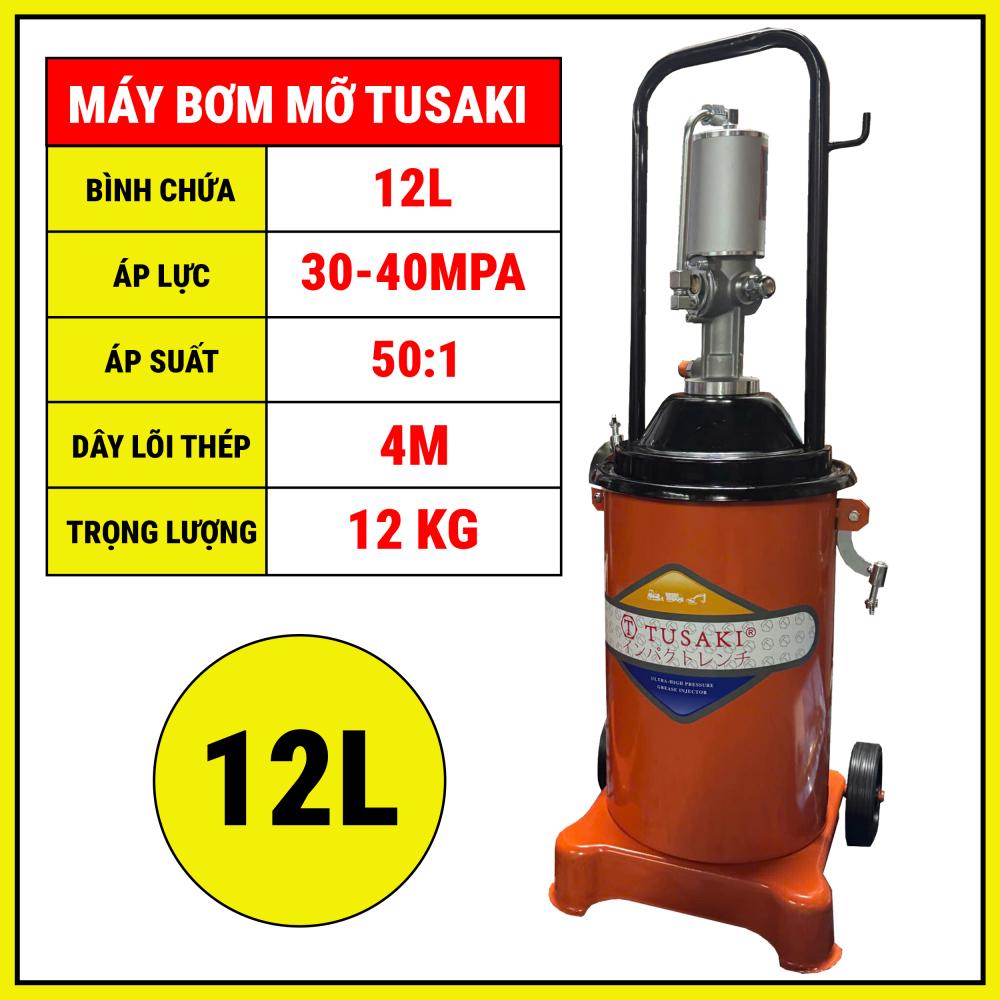 Máy Bơm Mỡ 12L