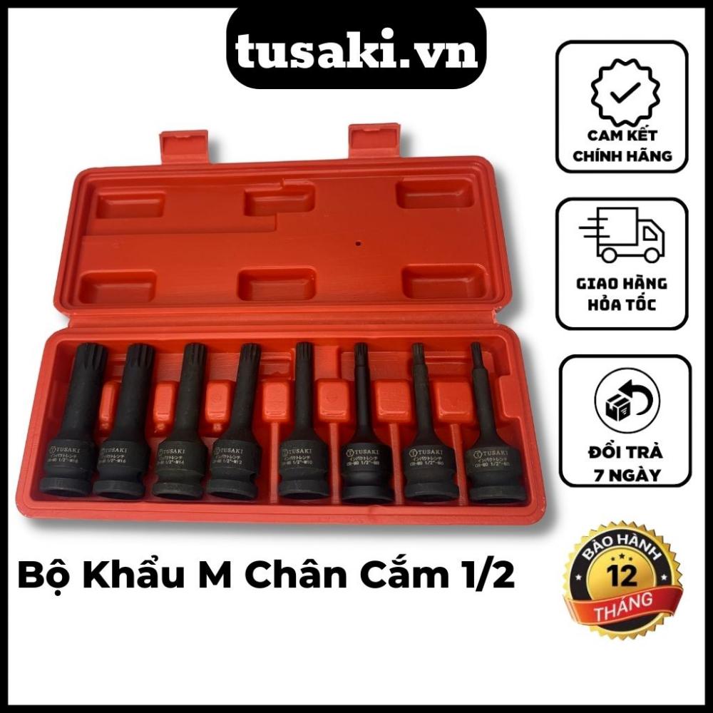 Bộ khẩu M hoa khế 1/2 inch 8 món