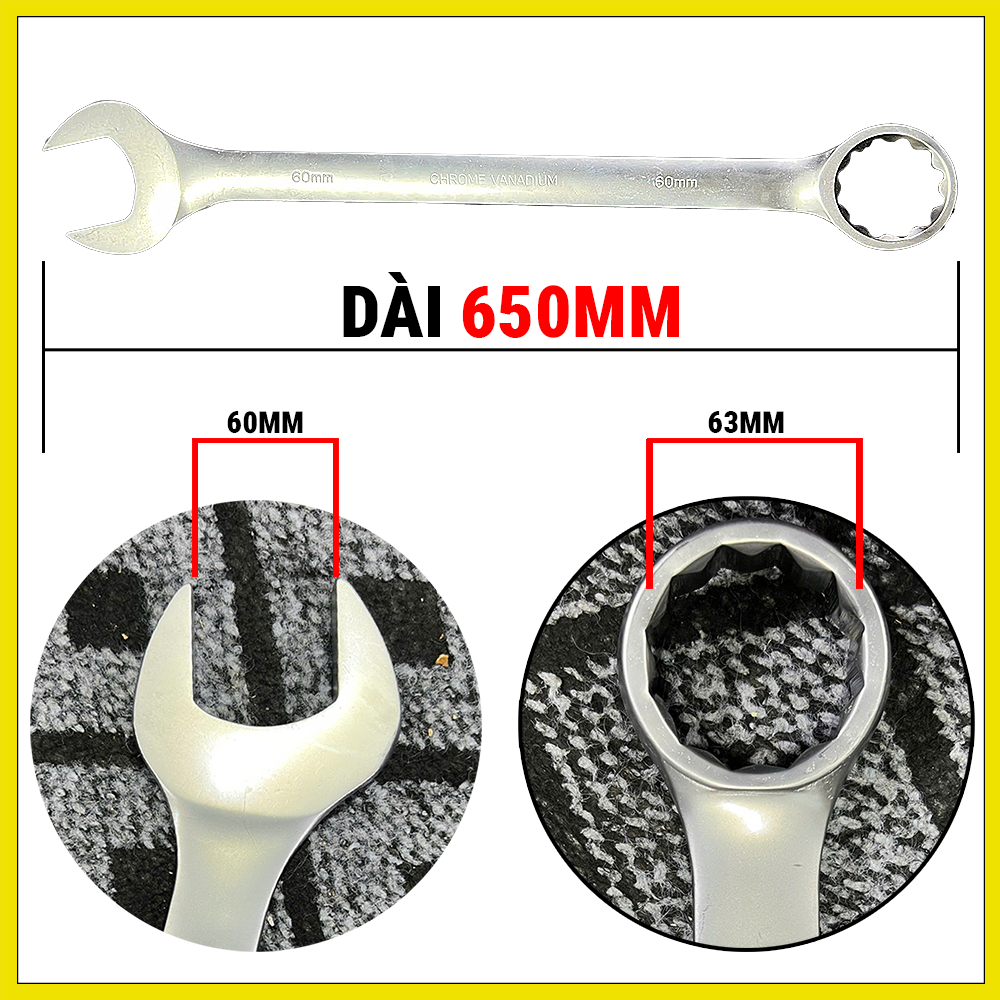 Cờ lê 60mm Thép CRV | TUSAKI