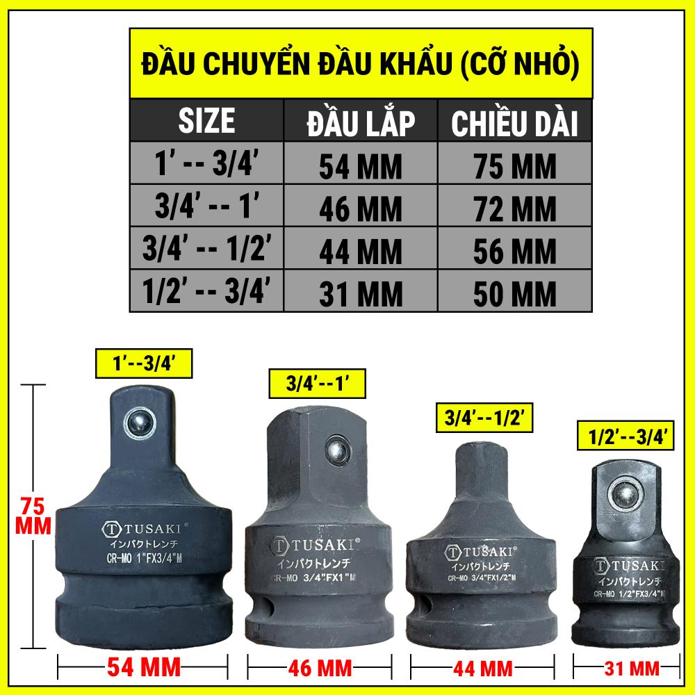 Đầu Chuyển Đổi Khẩu cỡ nhỏ 