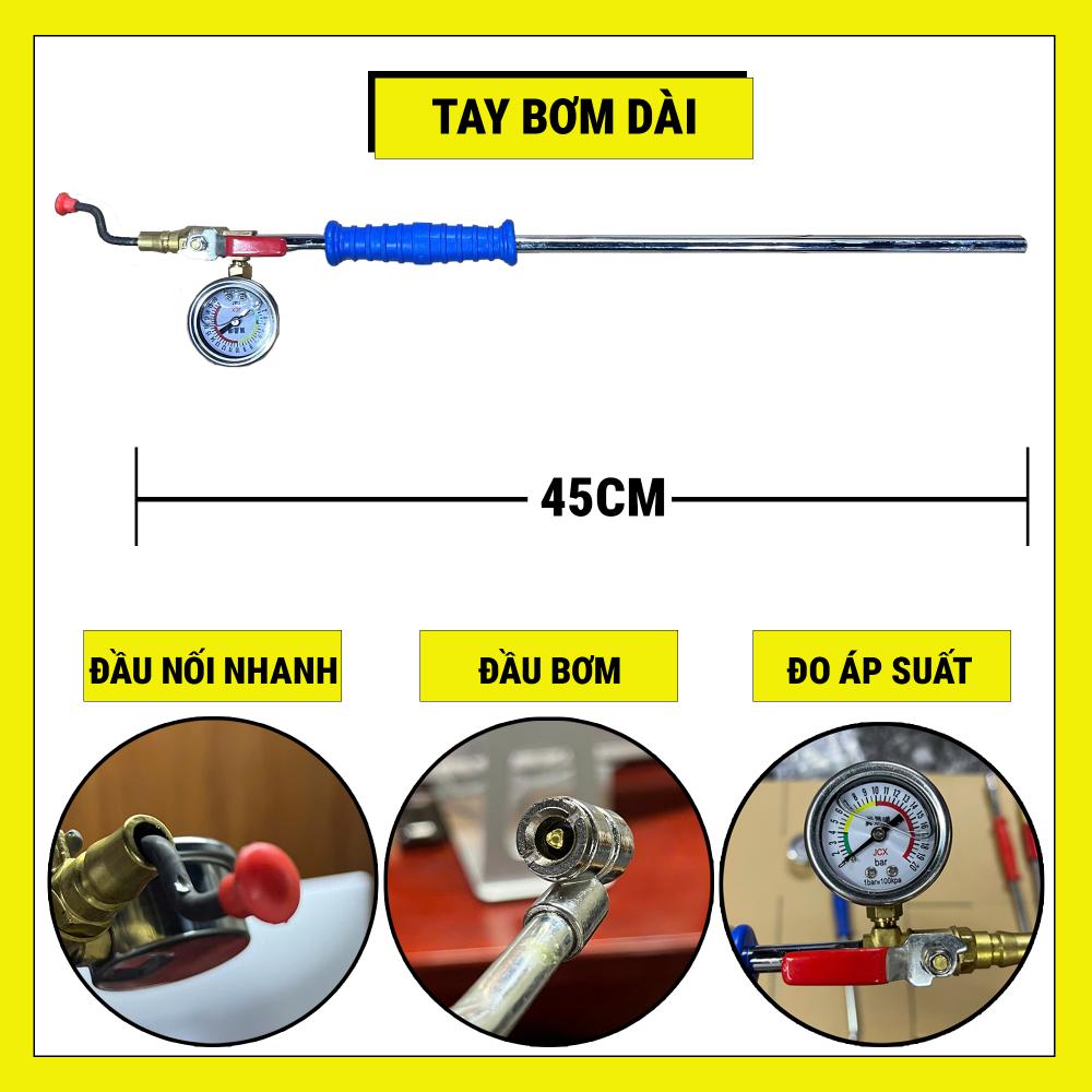 Tay bơm dài 45cm